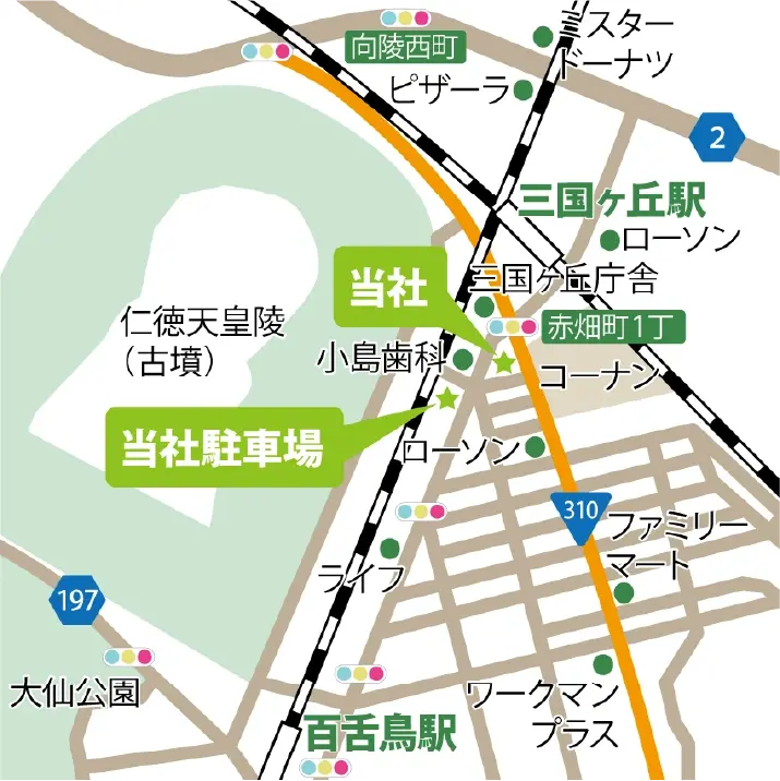 住まい流通株式会社の地図